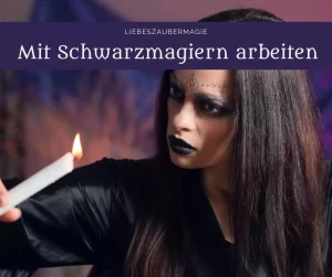 Mit Schwarzmagiern arbeiten